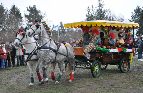 Wagen-Clowns